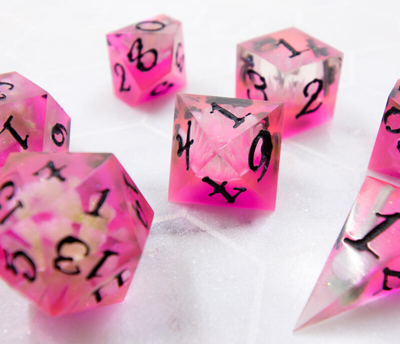 The Dark Lady Dice Set
