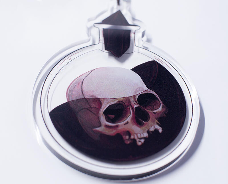 Necromancer Potion Keychain
